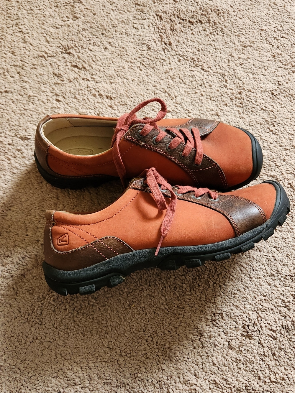 Keen Presidio Womens Shoes Size 10 M Burnt Henna Nubuck Suede Outdoor Trail Hike
